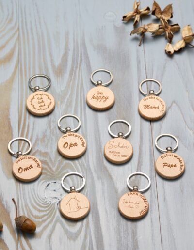 Bildergalerie, Schlüsselanhänger